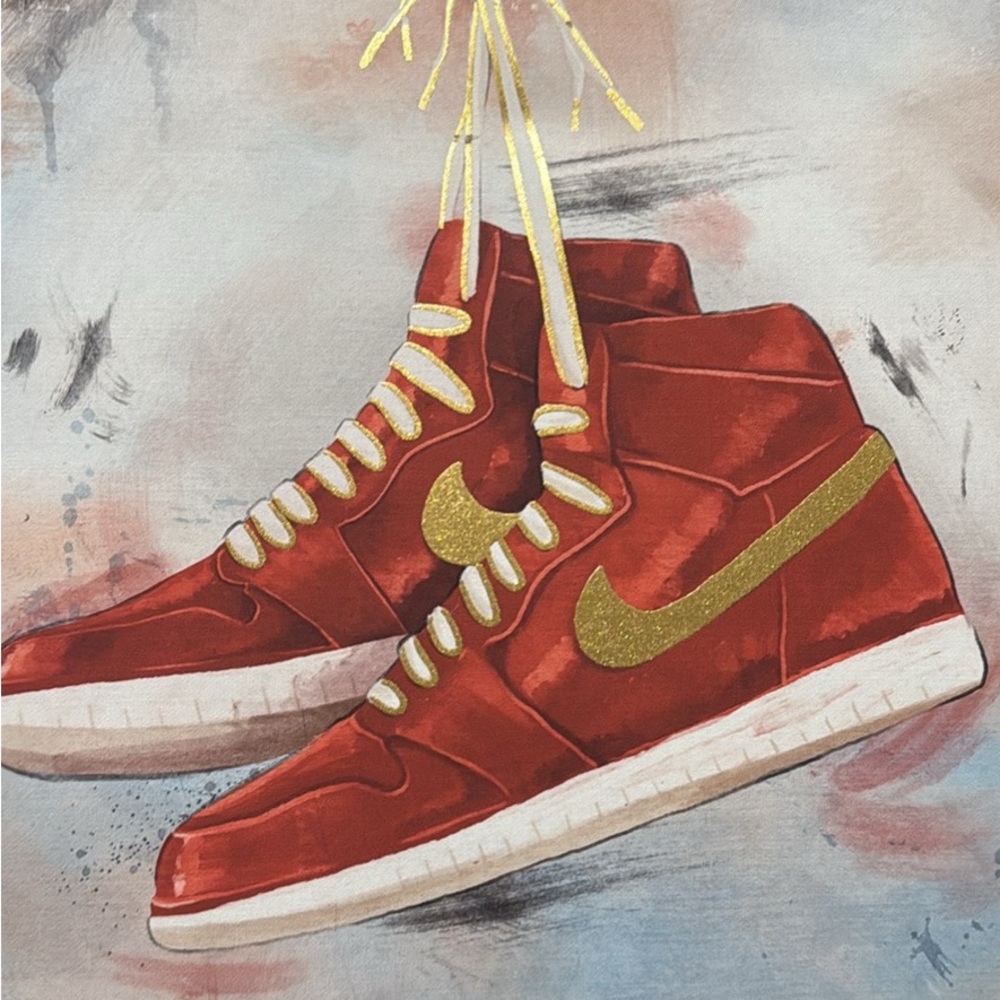 Nike high top dunks canvas